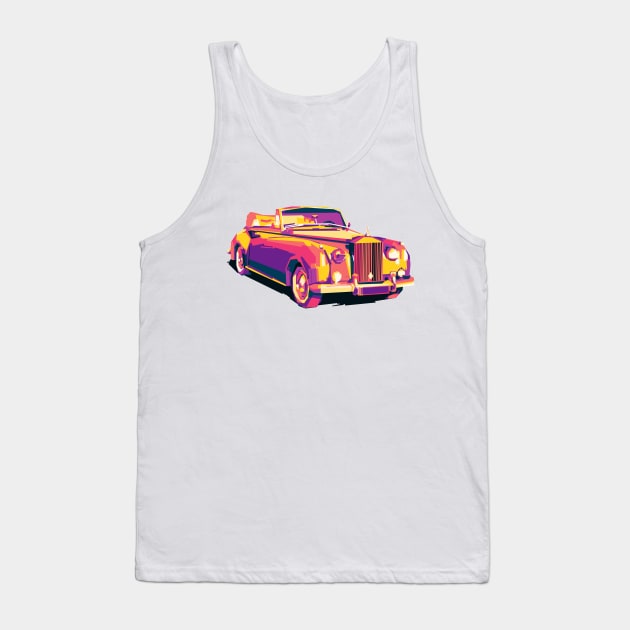 Rolls-Royce Colorful Tank Top by Shuriken